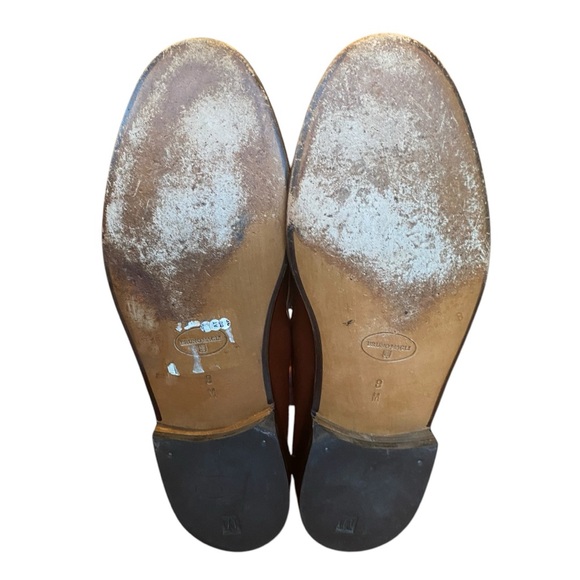 Bruno Magli Kurt Mens Cognac Loafers Size 8 - Picture 9 of 9